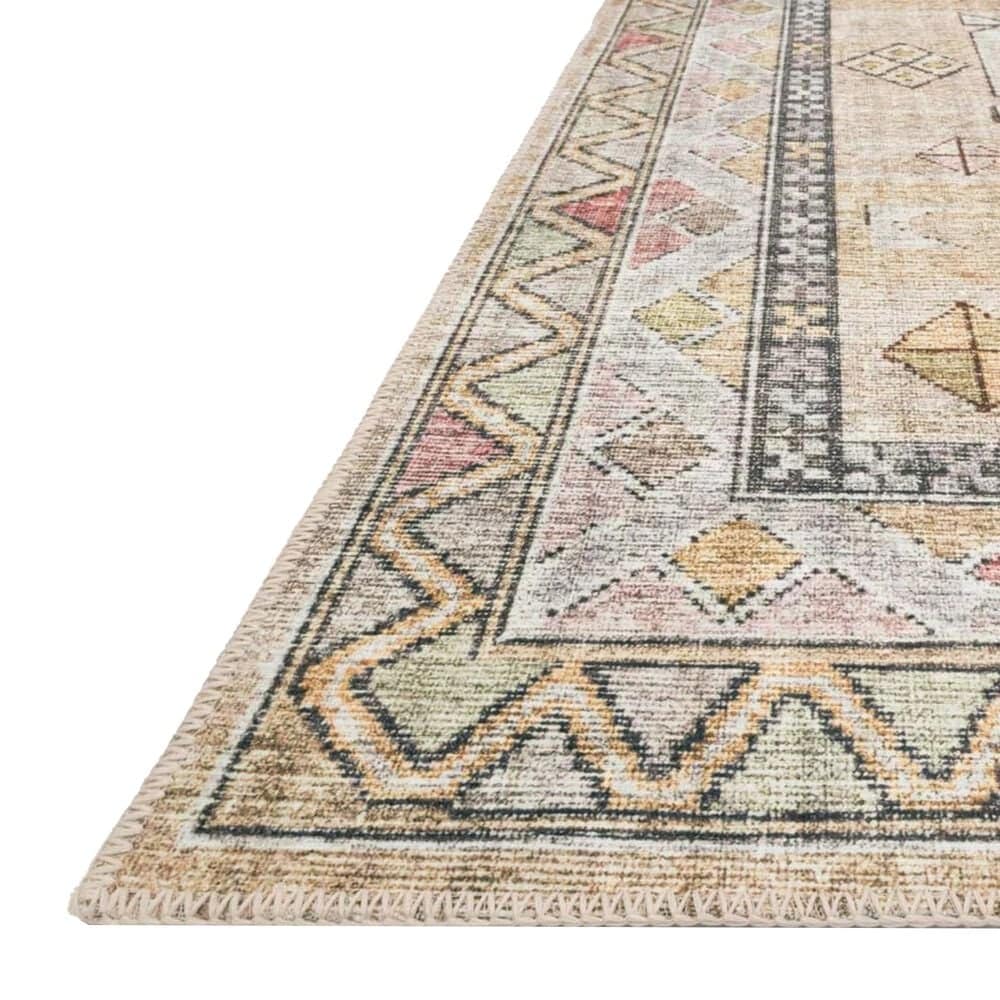 Loloi II Skye SKY-04 9&#39; x 12&#39; Gold and Blush Area Rug, , large
