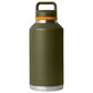 YETI Rambler 64 Oz Water Bottle with Color-Blocked Chug Cap in Olive and King Crab Orange, , large