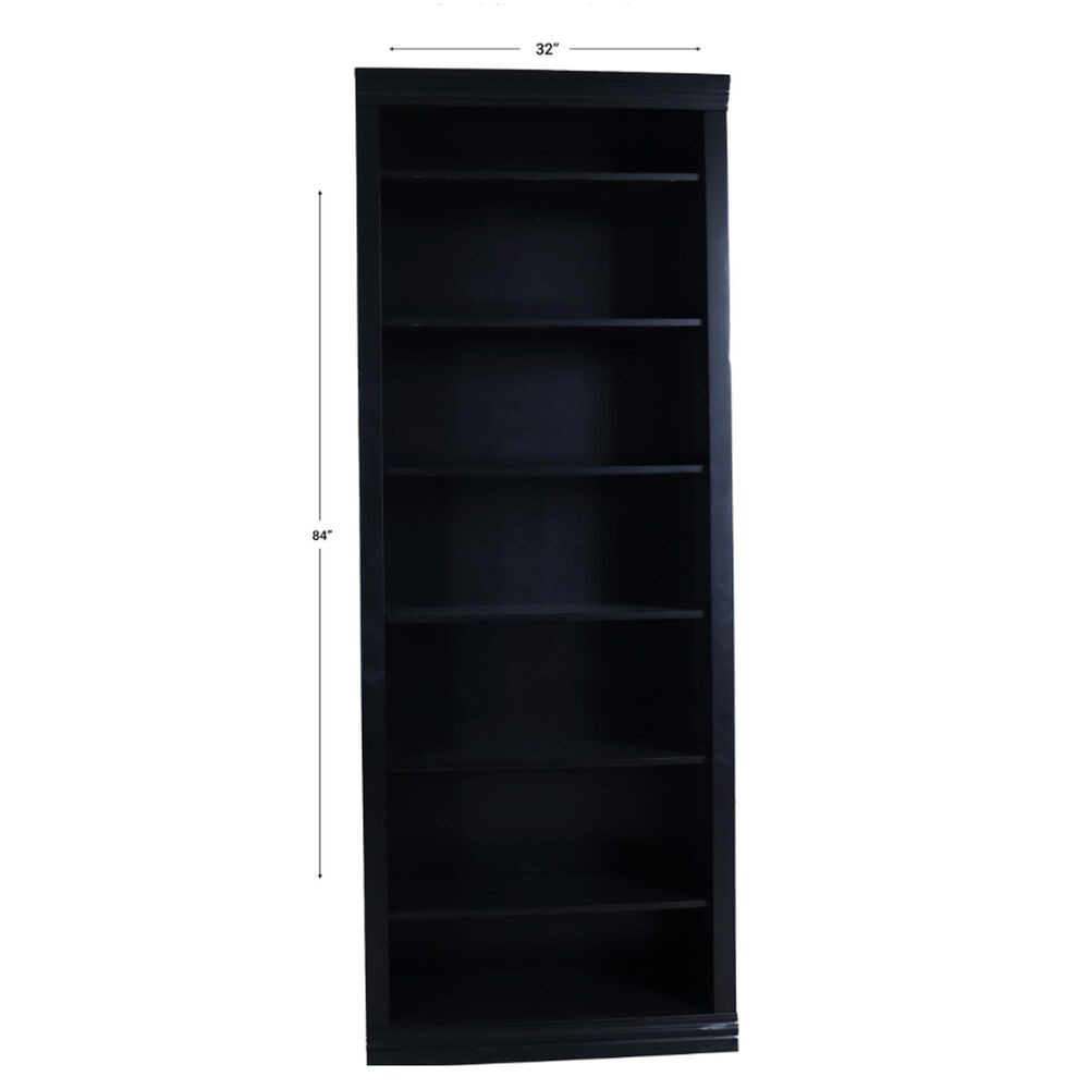 Cal-Baja Furniture DZ 84&quot; Bookcase in Black, , large