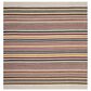 Safavieh Montauk 6" Square Red and Multicolor Area Rug, , large