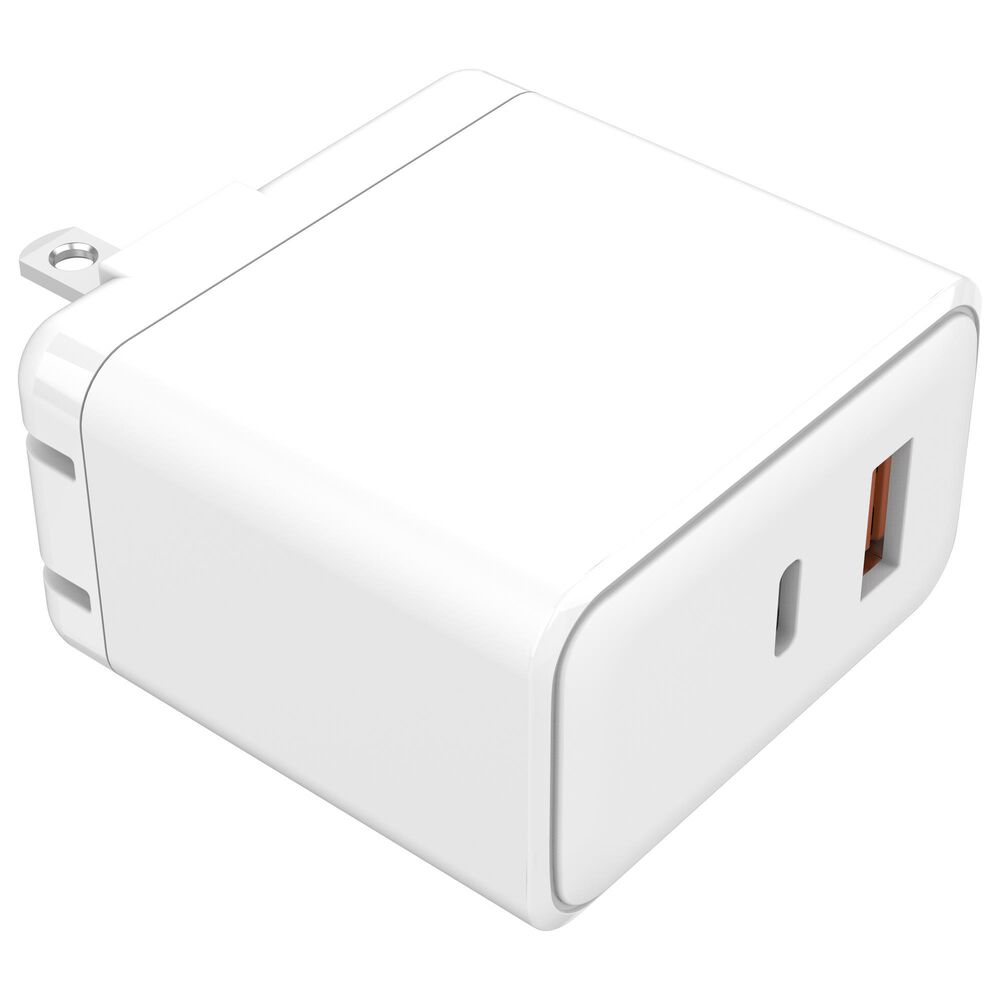 POM Gear 65W 2-Port Wall Charger - Type-C & USB-A - Hard Box, , large