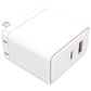 POM Gear 65W 2-Port Wall Charger - Type-C & USB-A - Hard Box, , large