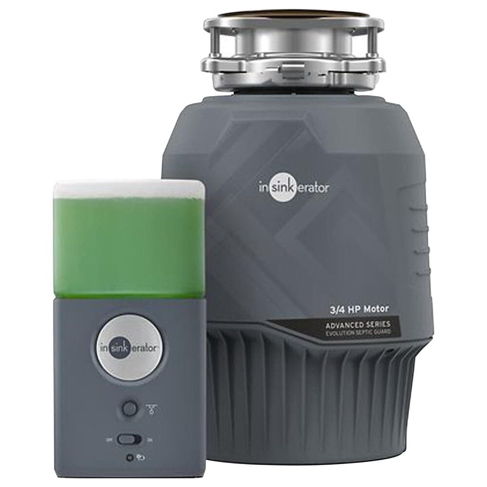 InSinkerator Evolution 3/4 HP Septic Guard Garbage Disposal in Gray, , large