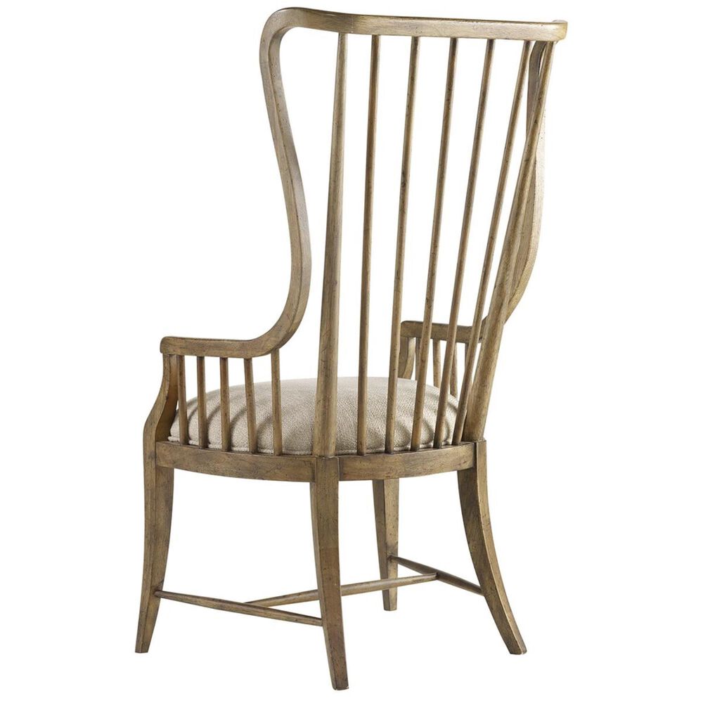 Hooker Furniture Sanctuary Tall Spindle Arm Chair, , large