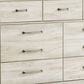Ashley Bellaby 4-Piece Queen Panel Bedroom Set in Whitewash, , large