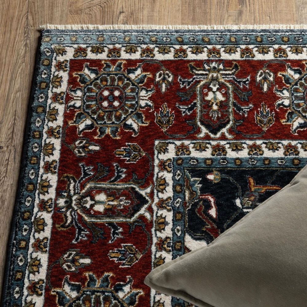Oriental Weavers Vivian VI05A 2&#39;3&quot; x 7&#39;6&quot; Blue Runner, , large
