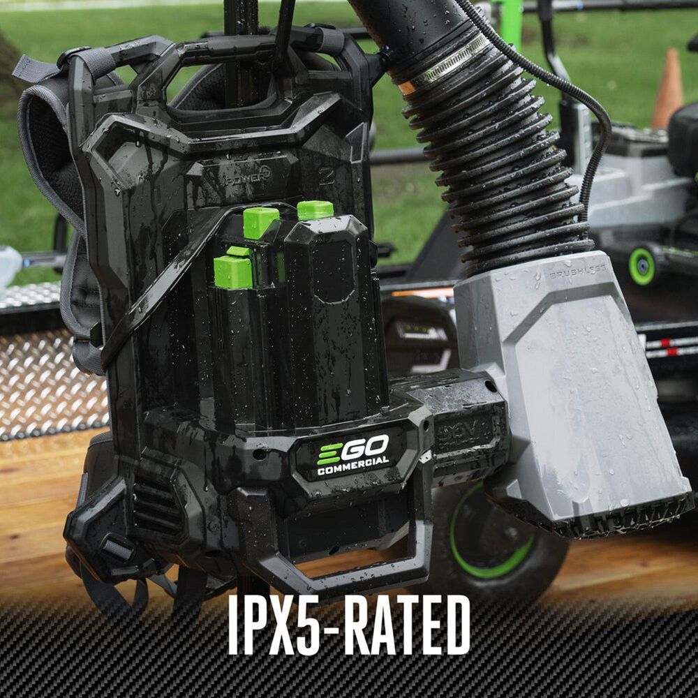 EGO 56V 800 CFM Commercial Backpack Blower with Peak Power in Gray and Black, , large