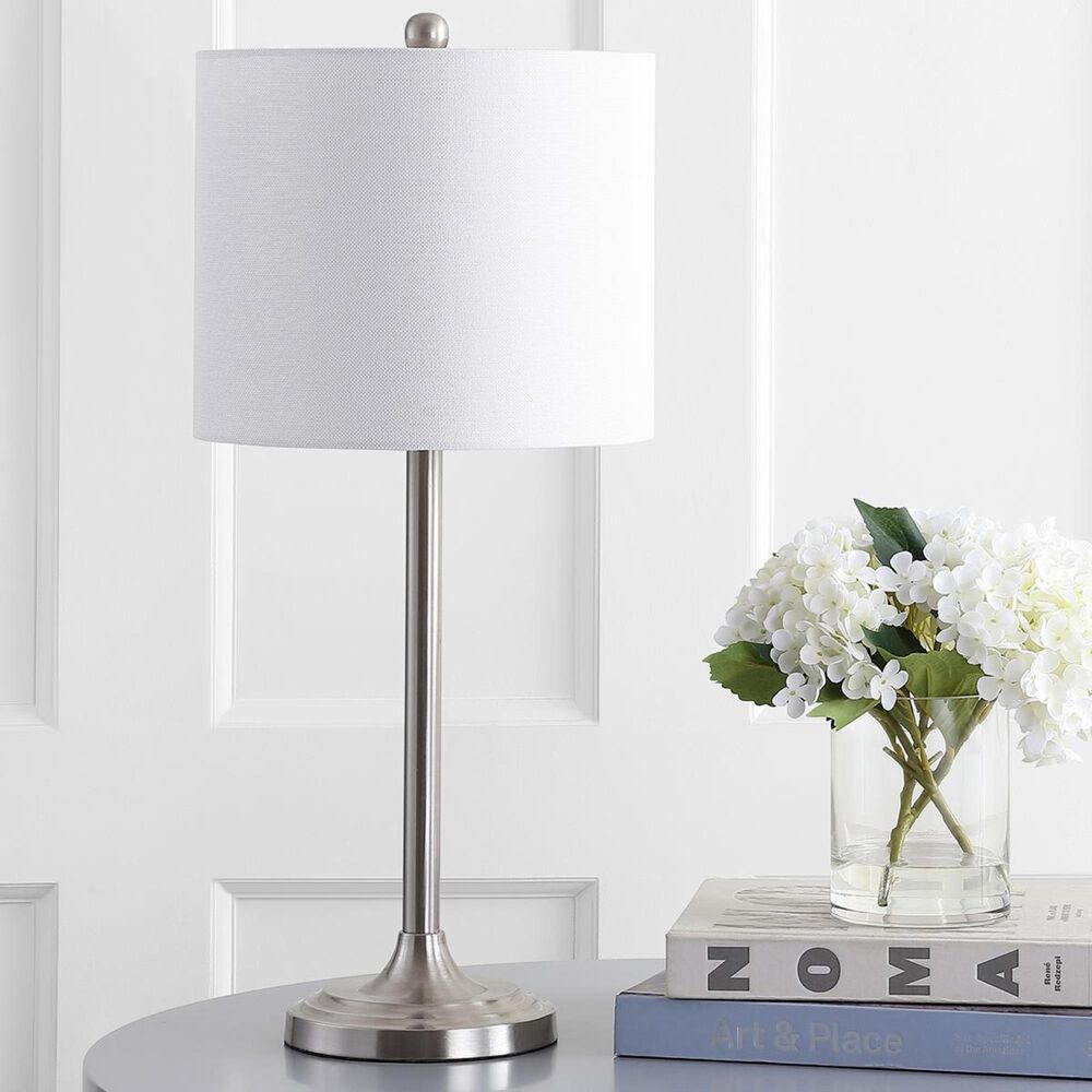Safavieh Westin Table Lamp in Brush Nickel, , large