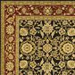 Safavieh Lyndhurst 5"3" Round Black and Red Area Rug, , large