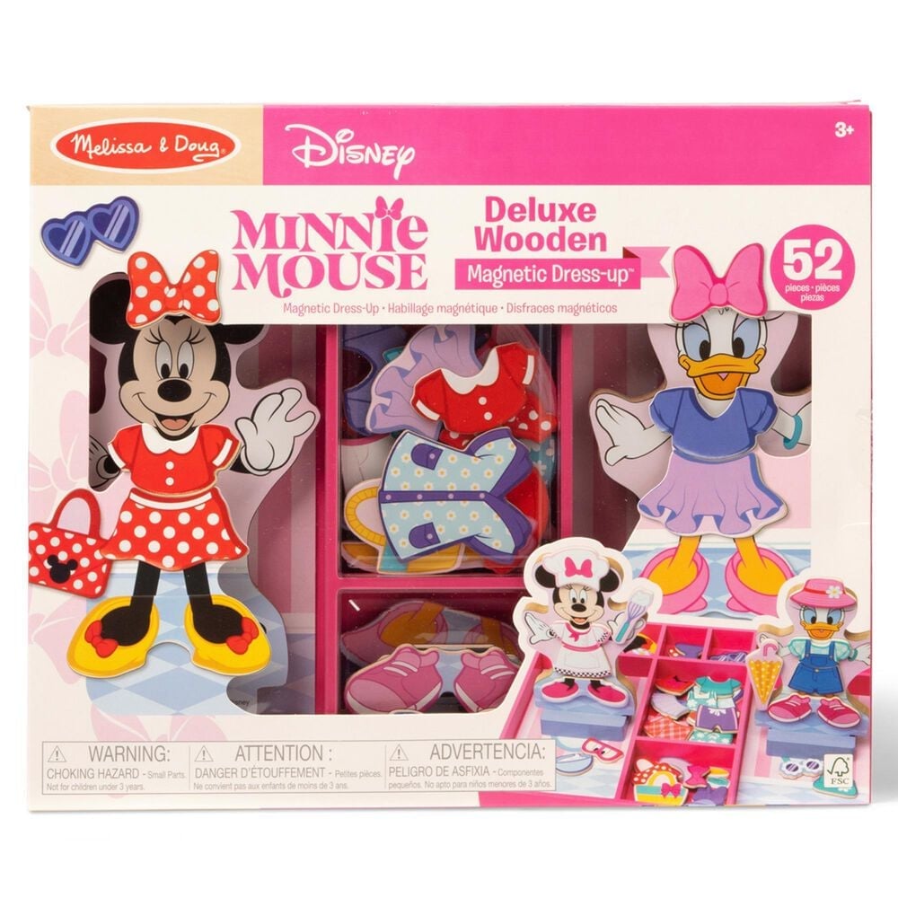 Melissa & Doug Disney Magnetic Dress Up Minnie & Daisy, , large