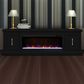 Legends Furniture Jordan 81-inch Fireplace Console in Seal Skin, , large