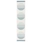 Surya Alfresco 2"5" x 11"10" Light Silver, Beige, Charcoal and Nickel Indoor/Outdoor Runner, , large