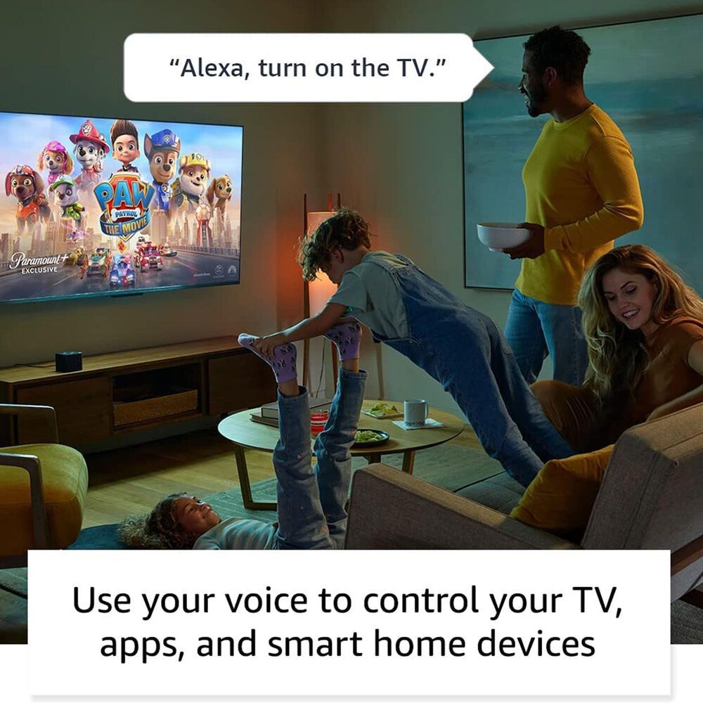 Amazon Fire TV Cube with Alexa Voice Remote, 4K Ultra HD, Media Player, Wi-Fi 6E in Black, , large