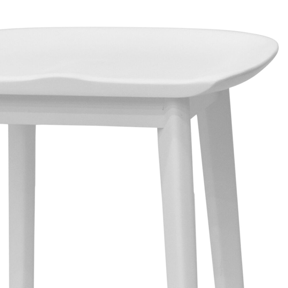 Steve Silver Hudson Counter Stool in White, , large