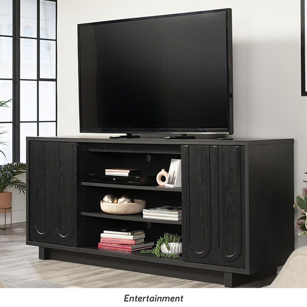 Sauder Select 70&quot; TV Stand in Raven Oak, , large