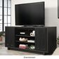Sauder Select 70" TV Stand in Raven Oak, , large