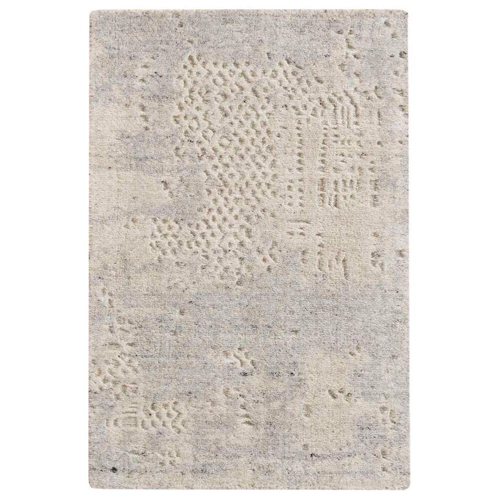 Nourison Harmony 2" x 3" Ivory and Grey Area Rug, , large