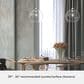 Hunter Xidane 1-Light Large Pendant in Brushed Nickel, , large