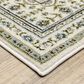 Oriental Weavers Andorra Ivory and Blue 7"10" x 10"10" Area Rug, , large