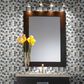 Shaw Geoscape Hexagon Warm Blend 11.22" x 10.43" Ceramic Mosaic Sheet, , large