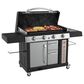 Blackstone 36" Griddle Cooking Station with Cabinets in Stainless Steel and Black, , large