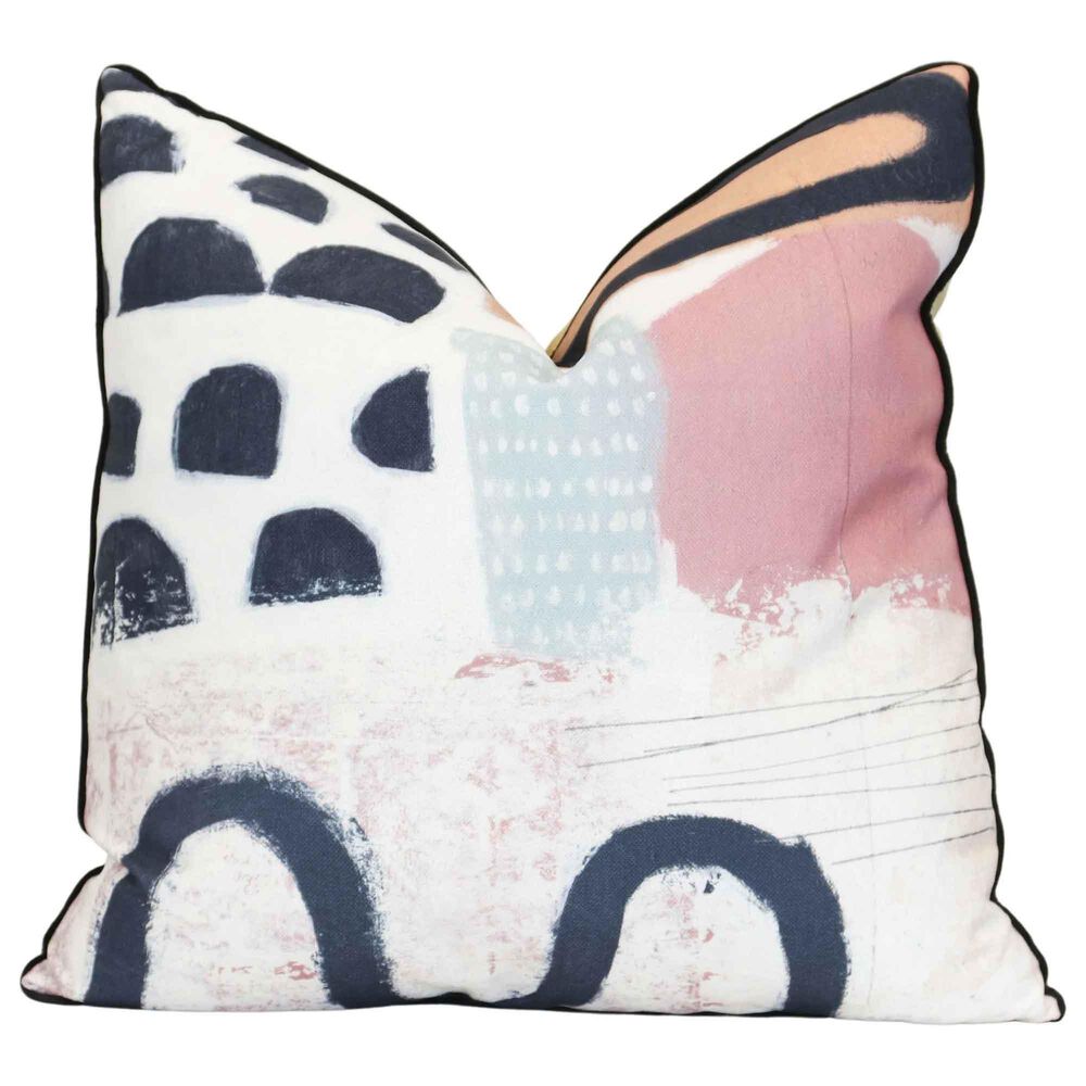 Flair Industries 24" Square Throw Pillow in Multicolor, , large