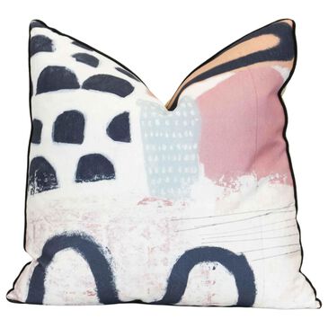 Flair Industries 24" Square Throw Pillow in Multicolor, , large