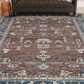 Amer Rugs Arcadia 5" x 7"8" Red Navy Area Rug, , large
