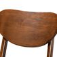 Baxton Studio Katya Bar Stool in Walnut Brown (Set of 2), , large