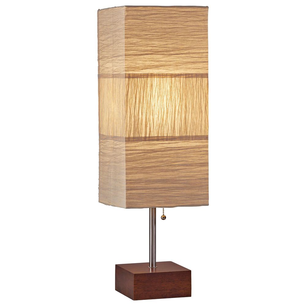 Adesso Sahara Table Lamp in Brushed Steel, , large