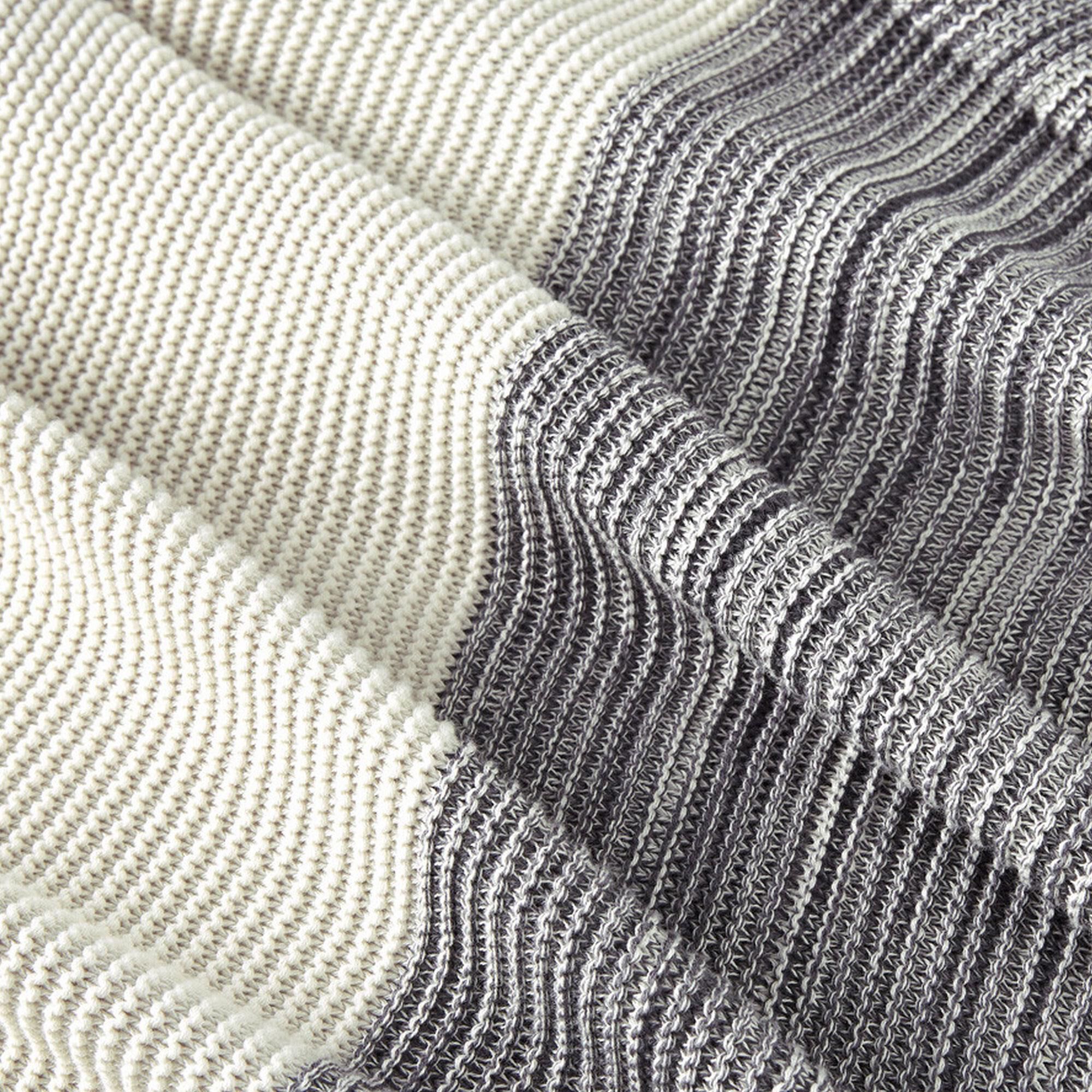 Large dark grey 2025 throw