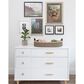 Babyletto Lolly 6 Drawer Double Dresser in White and Natural, , large