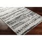 Surya Lavadora Southwestern 9"3" x 12" Black, Gray and Light Gray Area Rug, , large