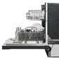 Midea 24" Front Control 2-Rack Hybrid Tub Dishwasher in Black, , large