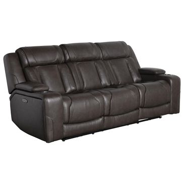 Interlochen Power Reclining Sofa with Power Headrests in Boston Charcoal, , large