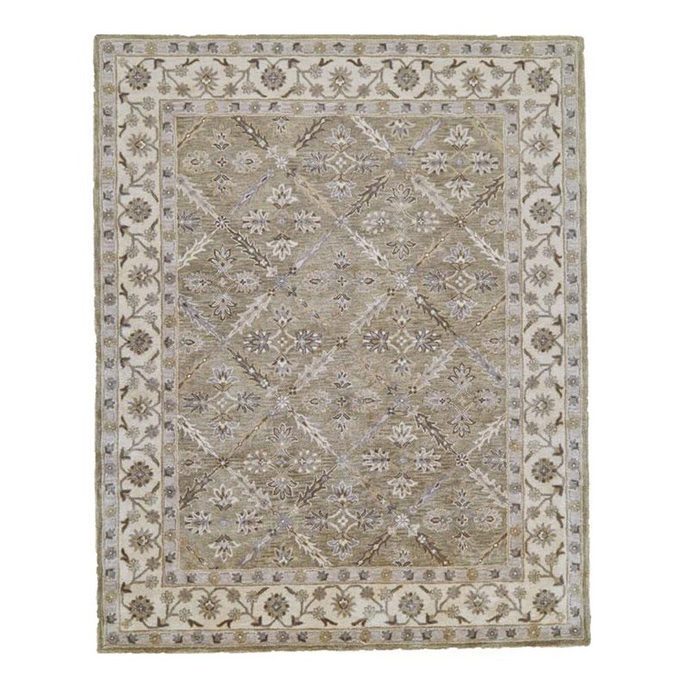 Feizy Rugs Eaton 8424F 2' x 3' Sage Scatter Rug, , large
