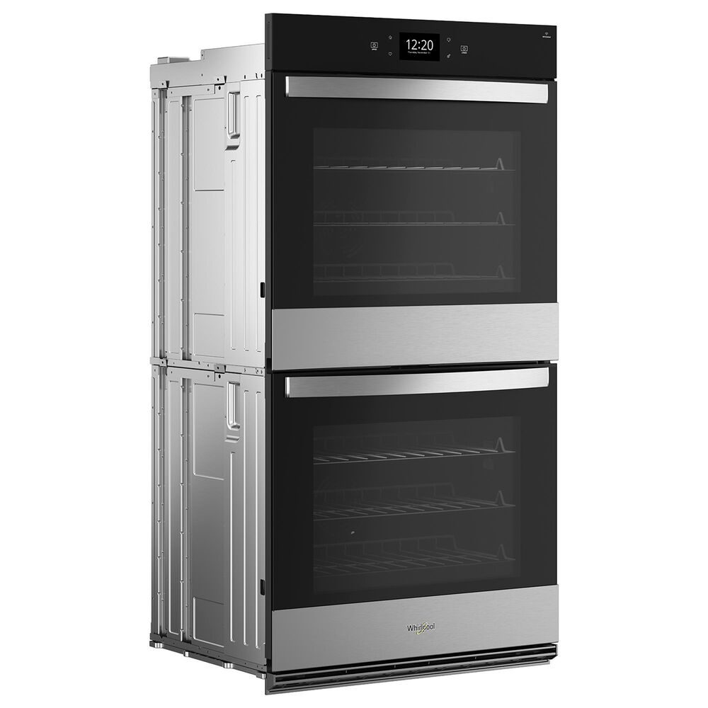 Whirlpool 27&quot; Double Smart Wall Oven with Air Fry in Fingerprint Resistant Stainless Steel, , large