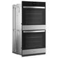Whirlpool 27" Double Smart Wall Oven with Air Fry in Fingerprint Resistant Stainless Steel, , large