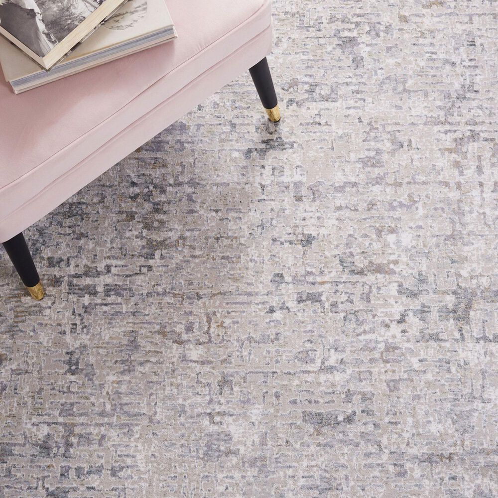 Safavieh Webster WBS310G 4&#39; x 6&#39; Grey and Beige Area Rug, , large