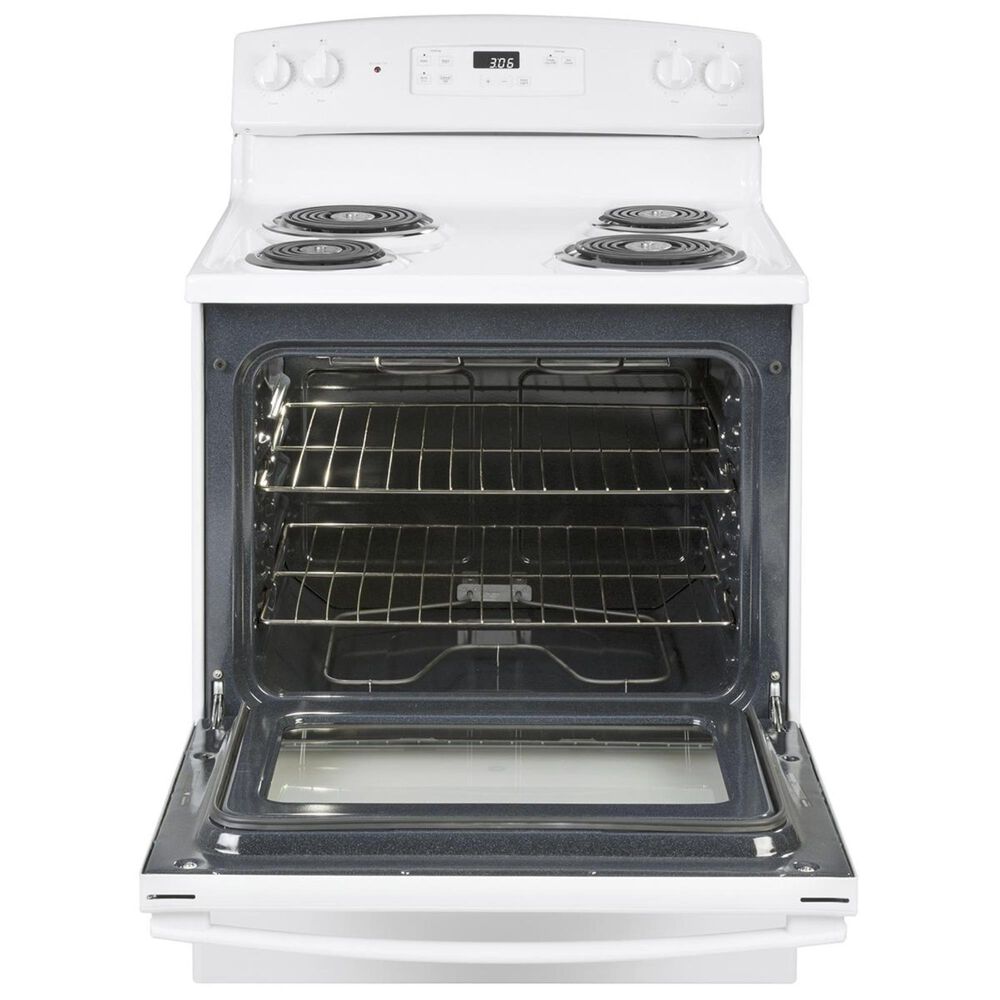 GE Appliances 30&quot; Free-Standing Electric Range in White, , large