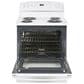 GE Appliances 30" Free-Standing Electric Range in White, , large