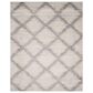 Safavieh Adirondack ADR122B 10" x 14" Ivory and Silver Area Rug, , large