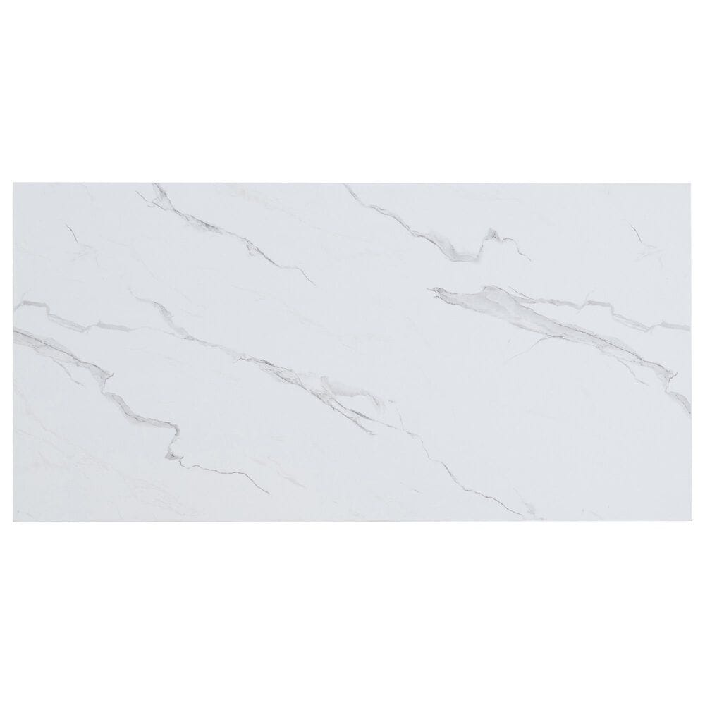 Linon Home Decor Betty 3-Piece Faux Marble Pub Set in Black and White, , large