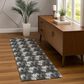 Dalyn Rug Company Soft Essentials Chevron Black 2"3" x 7"6" Runner, , large