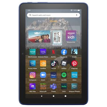 Amazon Fire HD 8 (2022) 8" HD Tablet 64 GB in Denim | Wi-Fi, , large