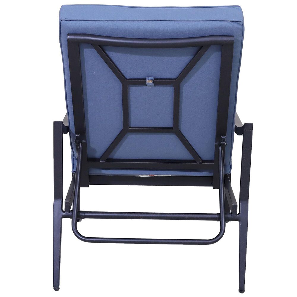 World Source Chaise and Side Table in Splendor Denim, , large