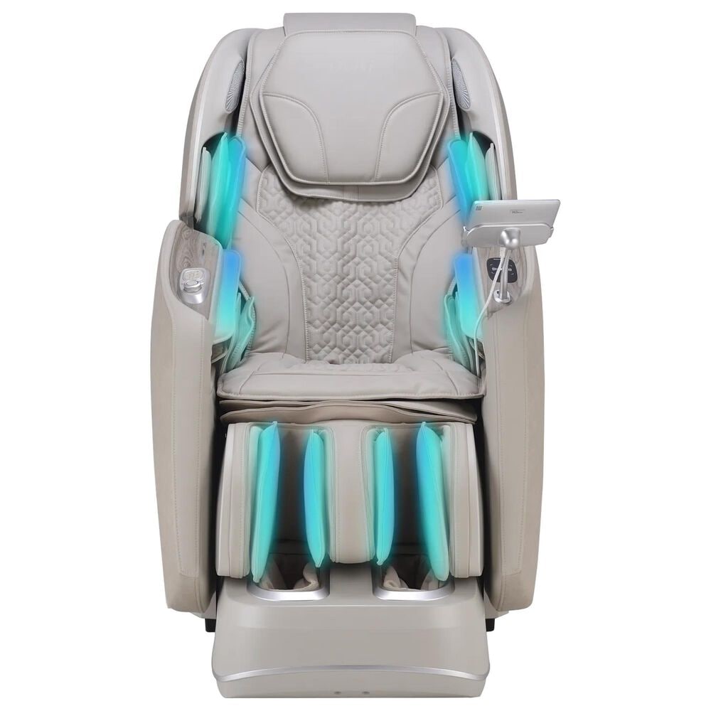 Osaki Platinum 4D and 3D Manhattan Duo Zero Gravity Massage Chair in Taupe, , large