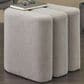 Maple and Jade 18" Boucle Accent Ottoman in Gray, , large