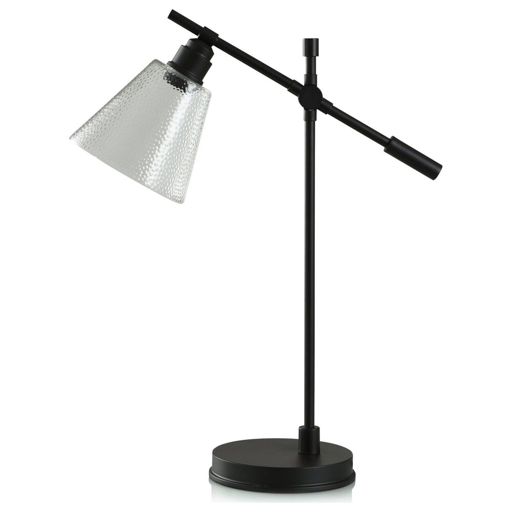 Flair Industries Desk Lamp with Edison Bulb in Blackened Antique Bronze, , large