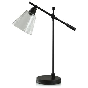 Flair Industries Desk Lamp with Edison Bulb in Blackened Antique Bronze, , large